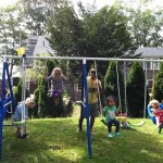 Sorrento Cottage Back Yard Swing