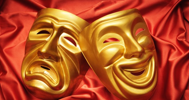 Masks with the theatre concept